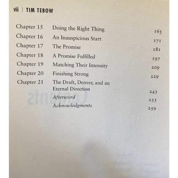 "Through My Eyes" by Tim Tebow with Nathan Whitaker - Picture 6 of 8